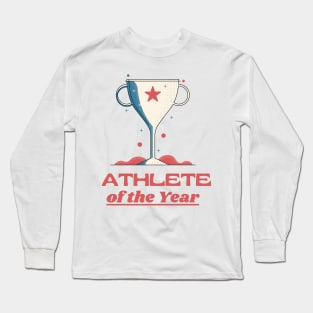 Athlete Of the Year with Cup for winners Long Sleeve T-Shirt